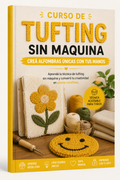 Tufting PRO - Curso de Tufting SIN Maquina